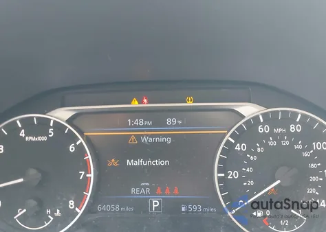 2024 Nissan Altima Sv Fwd from USA, damaged, VIN 1N4BL4DV0RN370495